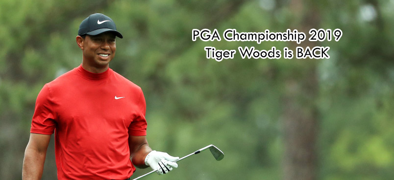 Read more about the article Tiger Woods กลับมายิ่งใหญ่อีกครั้งใน PGA Championship 2019
